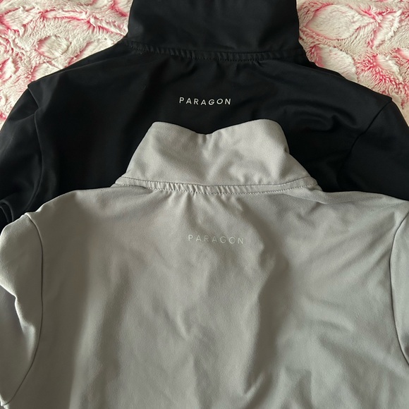 Paragon Half Zip Crop Jackets - Picture 2 of 4